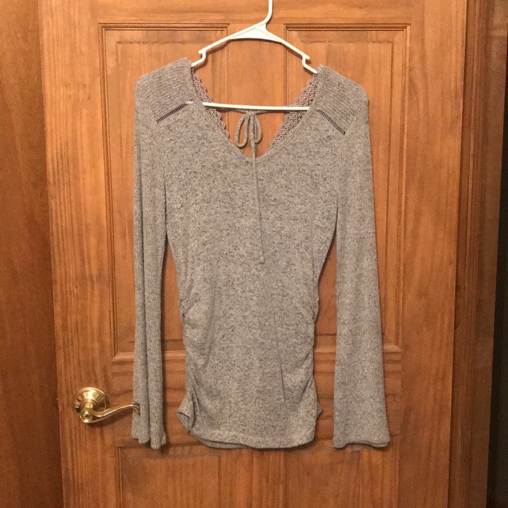 Grey/Heather A. Byer Small sweater